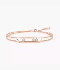 Pulsera Messika Oro rosa Diamante Messika Rose Gold Diamond