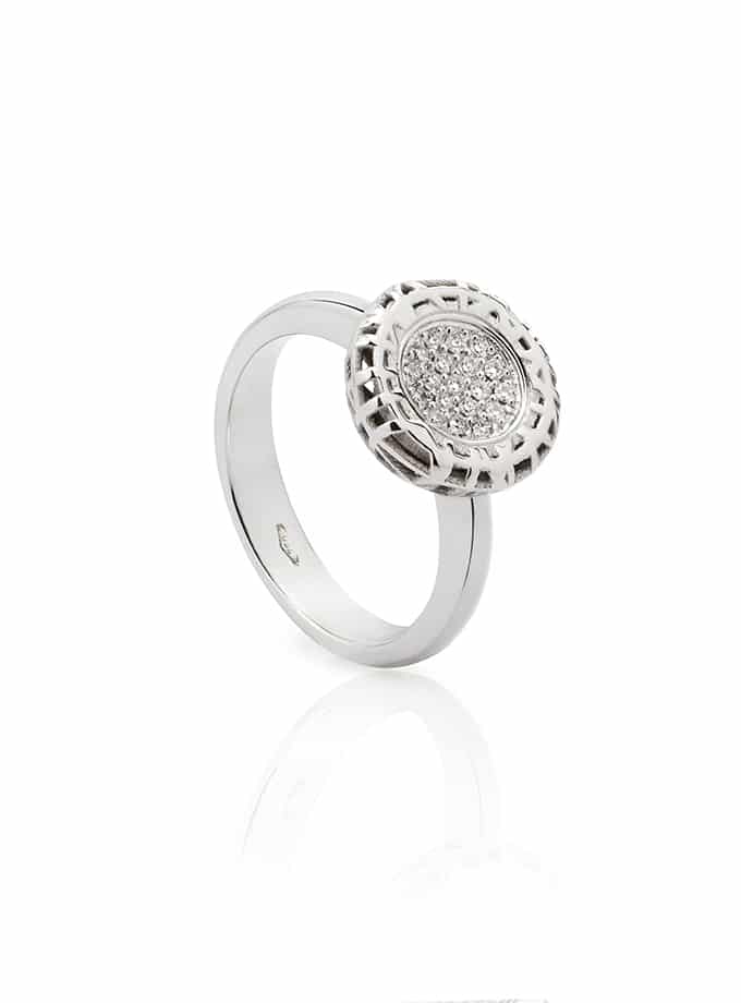 RING - ATELIERW GEA WHITE GOLD DIAMONDS