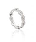 ETERNITY BAND W-ETERNAL WHITE GOLD AND DIAMONDS-001