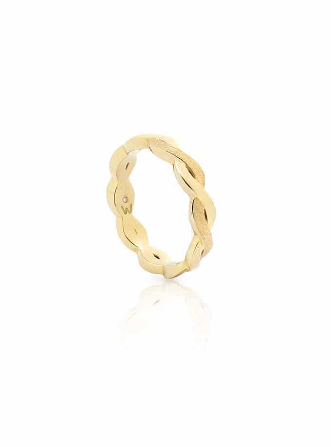 W-ETERNAL RING YELLOW GOLD-001