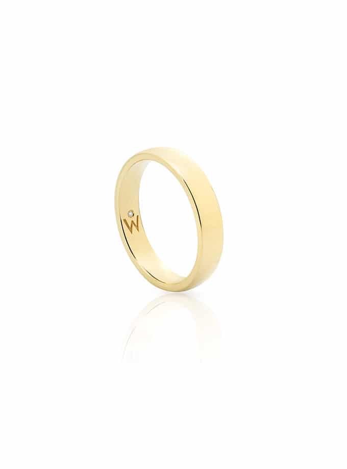 ANILLO W-WEDDING ORO AMARILLO-001