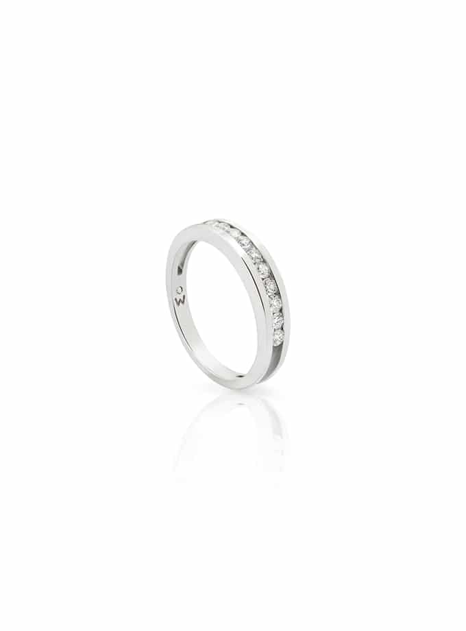 ATELIER DE WESSELTON RING ÀURIA COLLECTION IN WHITE GOLD WITH DIAMOND-001