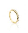 ATELIER DE WESSELTON ESSENCE COLLECTION RING IN YELLOW GOLD WITH DIAMONDS-001