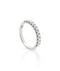 BAGUE ATELIER DE WESSELTON ESSENCE COLLECTION EN OR BLANC AVEC DIAMANTS-001