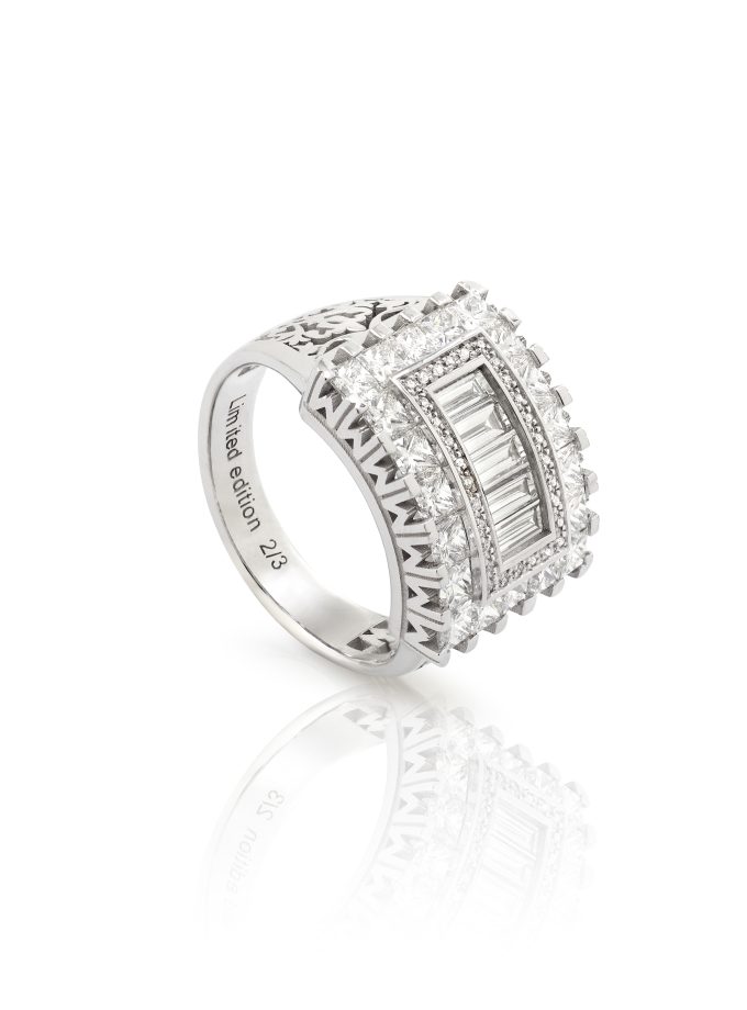 Anillo WESSELTON W Diamonds Baguette