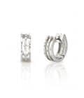 ATELIER DE WESSELTON ÀURIA COLLECTION CREOLE EARRINGS IN WHITE GOLD WITH DIAMONDS-001