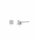 BOUCLES D'OREILLES ATELIER DE WESSELTON ESSENCE COLLECTION EN OR BLANC ET DIAMANT-001