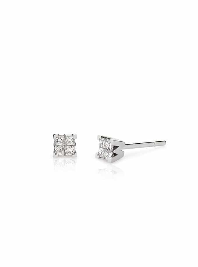 ATELIER DE WESSELTON ESSENCE COLLECTION EARRINGS IN WHITE GOLD AND DIAMOND-001