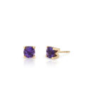 ATELIER DE WESSELTON ESSENCE COLLECTION EARRINGS ROSE GOLD AND AMETHYSTS-001