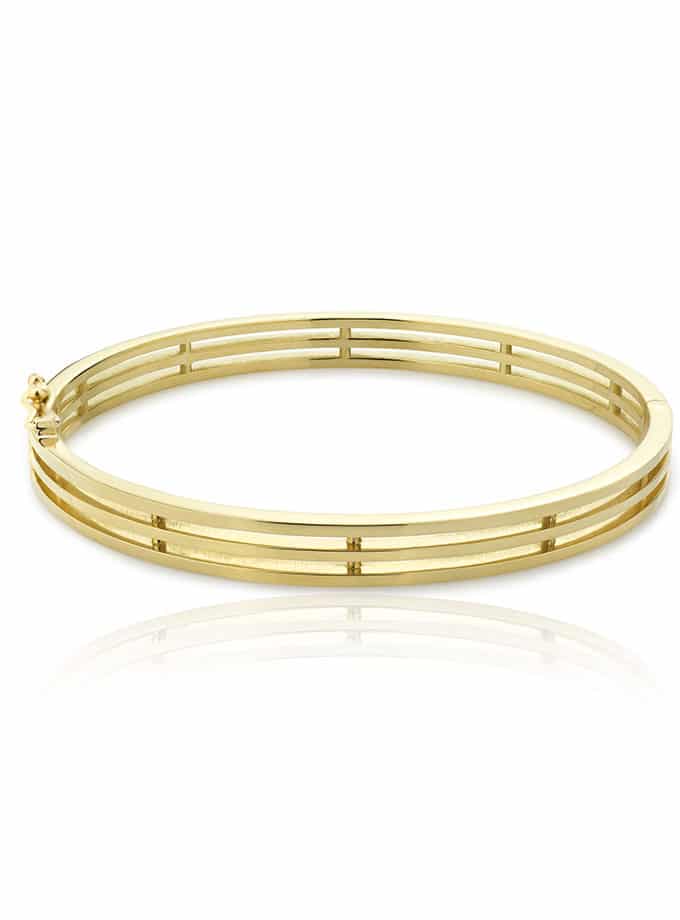 ATELIER DE WESSELTON ÀURIA COLLECTION BRACELET IN YELLOW GOLD-001