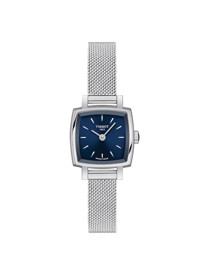 MONTRE - TISSOT T-LADY LOVELY SQUARE BLEU-001