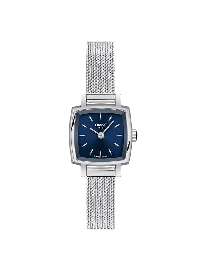 TISSOT T-LADY LOVELY SQUARE BLUE-001