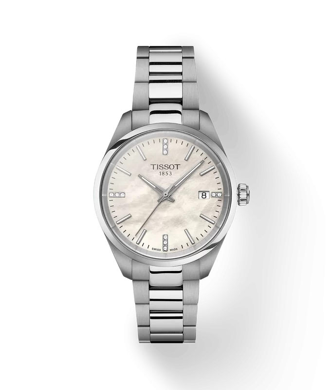 Reloj TISSOT PR 100 34MM Índices y diamantes