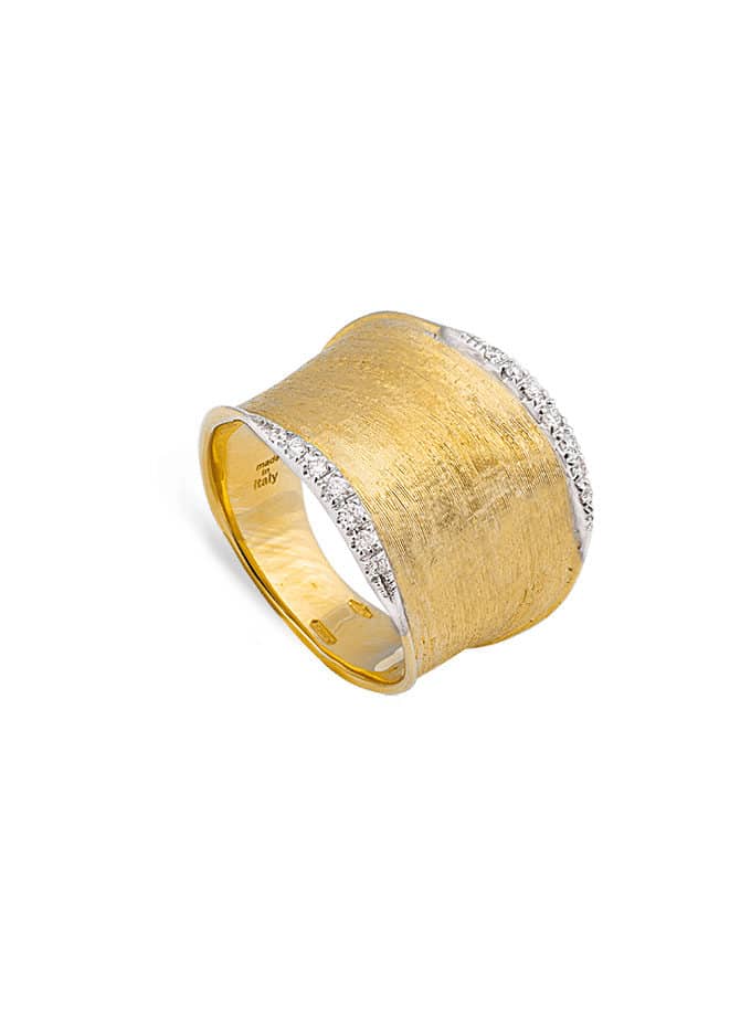 MARCO BICEGO LUNARIA LARGE MODEL BAND RING WITH DIAMONDS-001