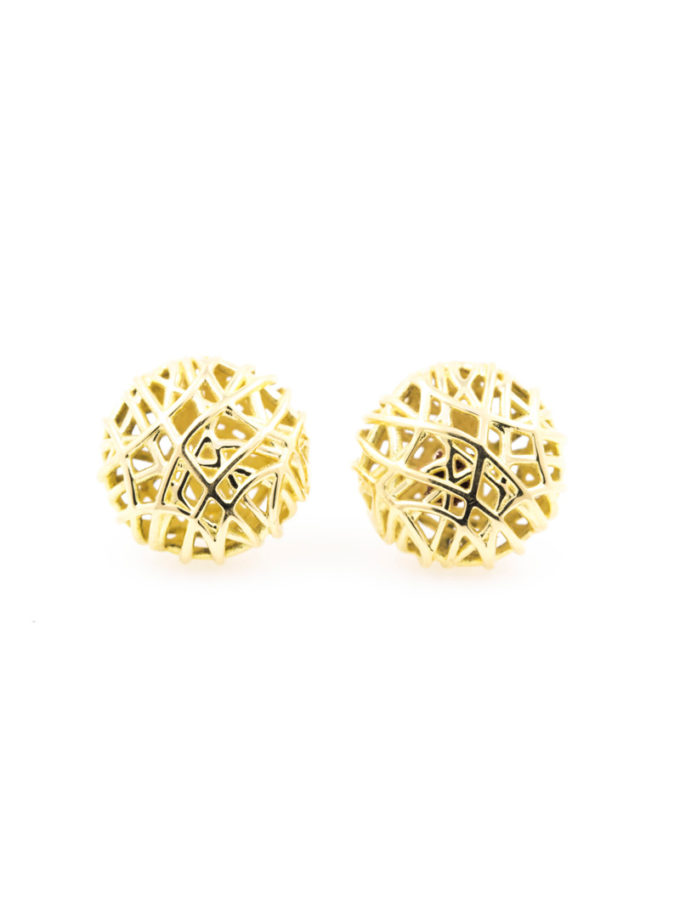 BOUCLES D'OREILLE - ATELIERW GEA OR JAUNE