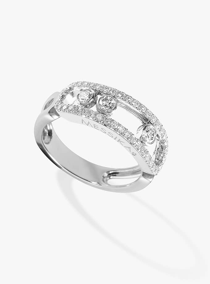 MESSIKA RING - MOVE CLASSIQUE - WHITE GOLD AND PAVÉ-001