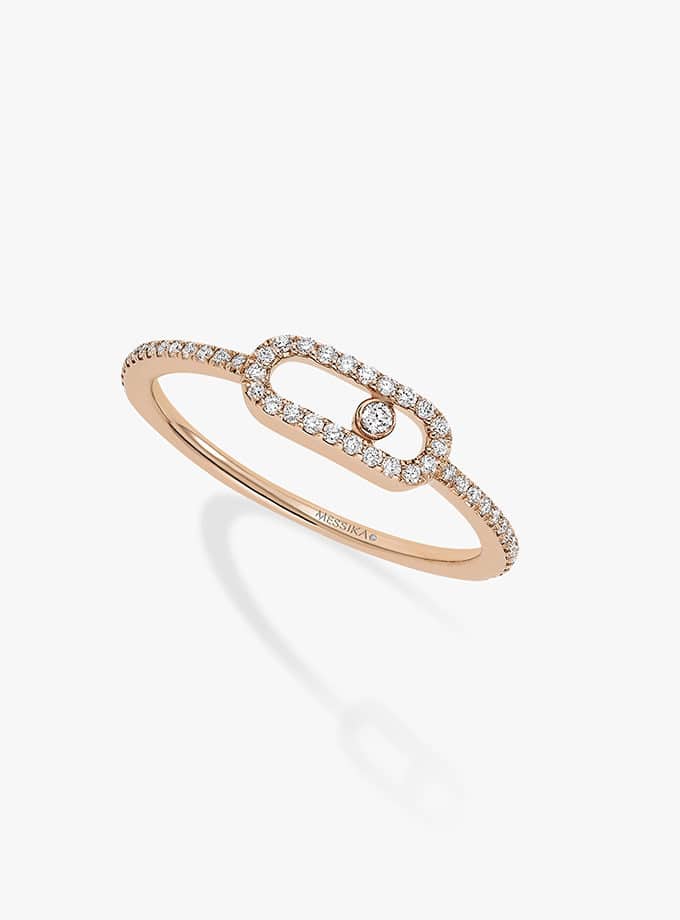 MESSIKA RING - MOVE ONE PAVÉ - ROSE GOLD AND DIAMONDS-001