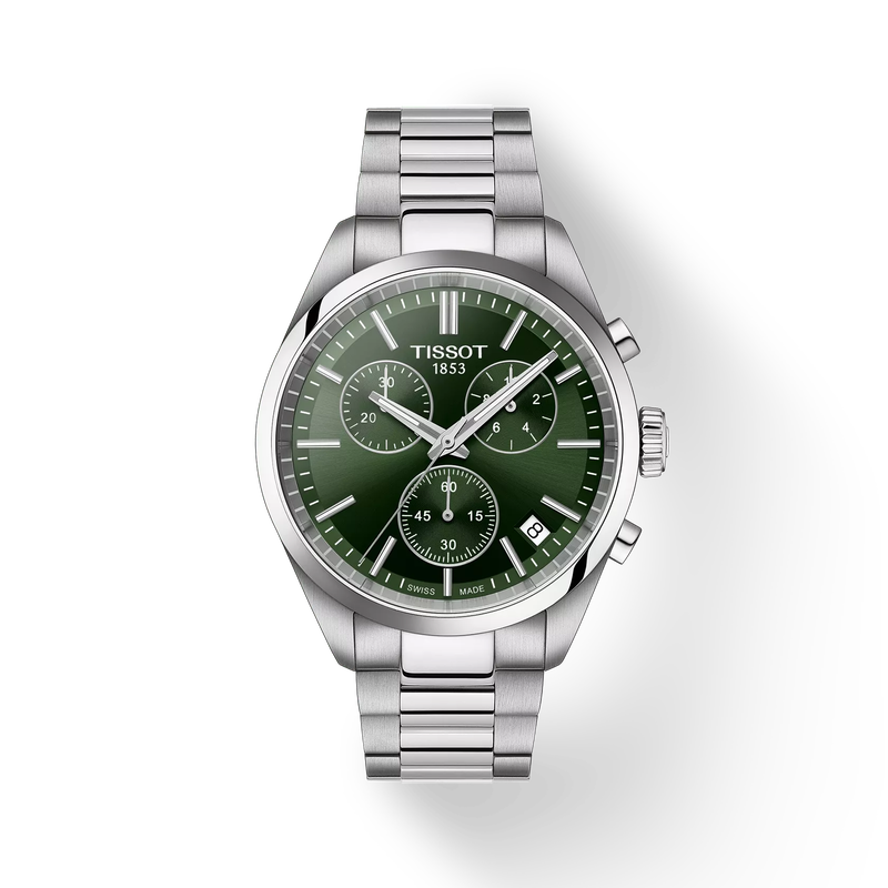 Reloj Tissot PR 100 34mm esfera verde