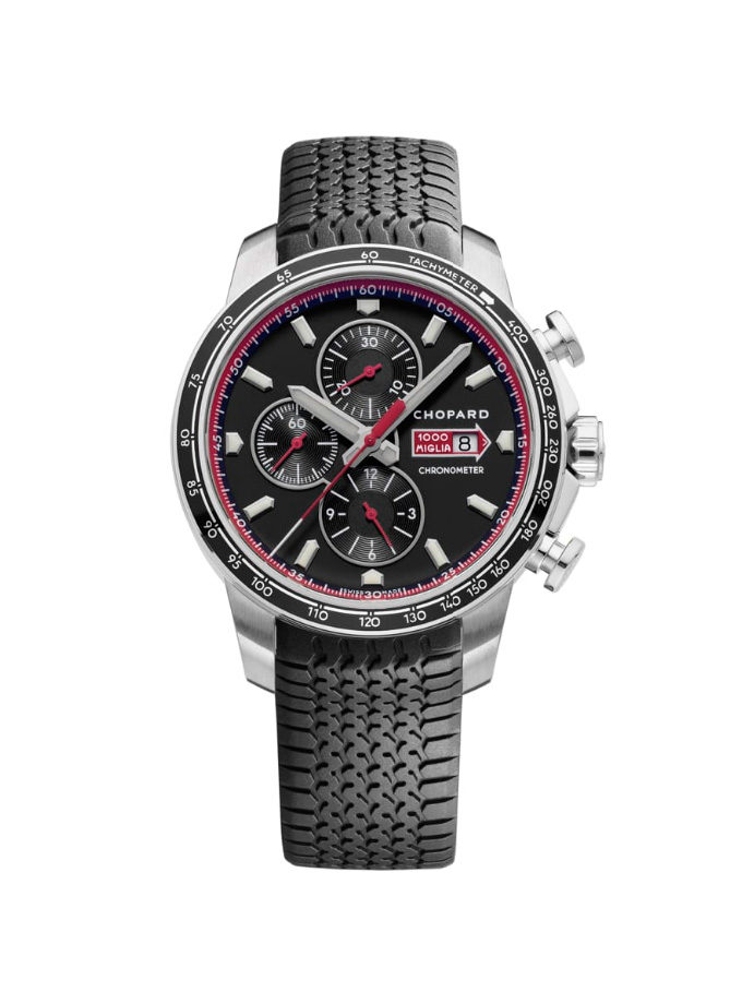 MONTRE CHOPARD - MILLE MIGLIA GTS CHRONO - 44 MM, AUTOMATIQUE, ACIER INOXYDABLE