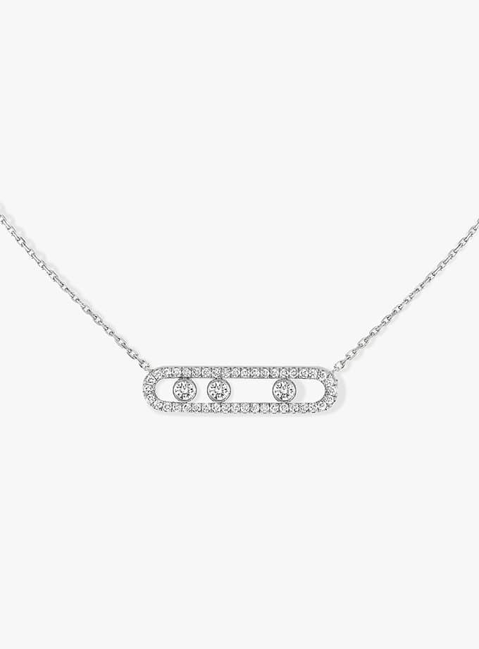 COLLIER MESSIKA - MOVE PAVÉ - OR BLANC-001