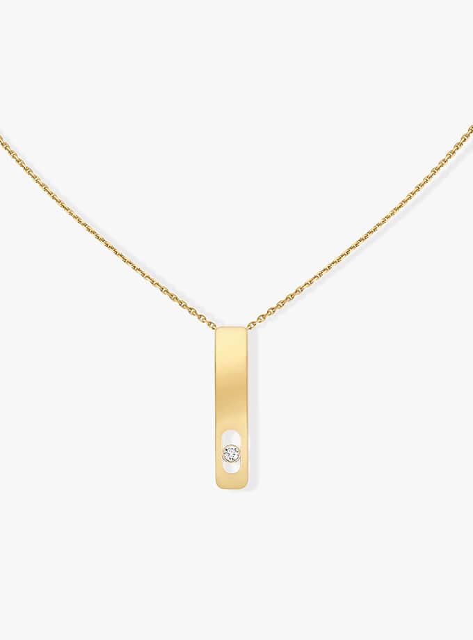 MESSIKA NECKLACE - MY FIRST DIAMOND - YELLOW GOLD-001