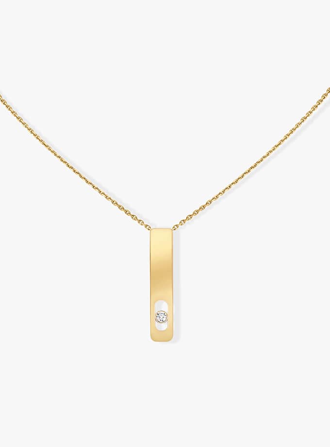 COLLAR MESSIKA - MY FIRST DIAMOND - ORO AMARILLO-001