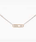 MESSIKA NECKLACE - BABY MOVE  - ROSE GOLD-001