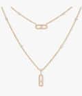 MESSIKA NECKLACE - MOVE ONE - ROSE GOLD-001