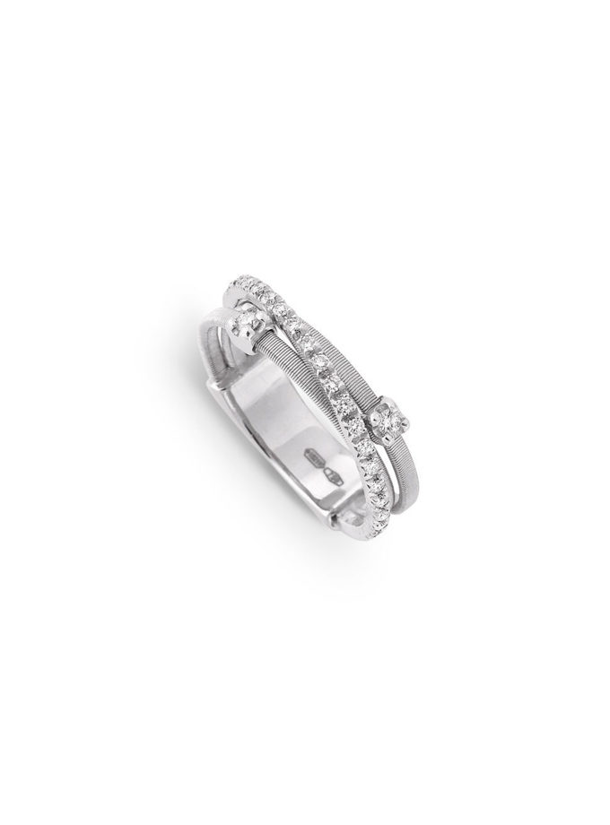 BAGUE MARCO BICEGO - GOA - DIAMANTS