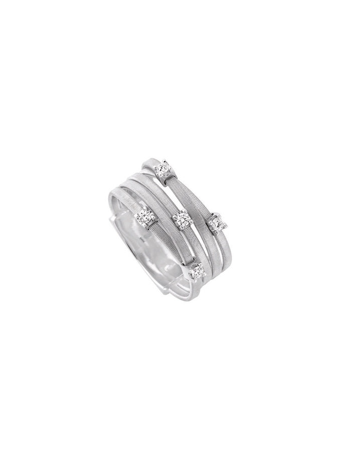 BAGUE MARCO BICEGO - GOA - DIAMANTS