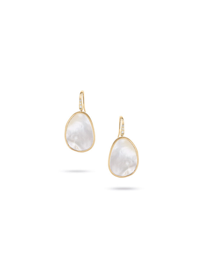 EARRINGS - MARCO BICEGO LUNARIA DIAMONDS MOTHER OF PEARL