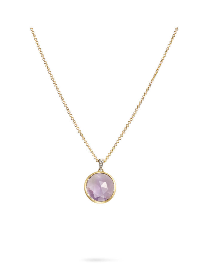 MARCO BICEGO PENDANT - DELICATI AMETHYST AND DIAMONDS-001