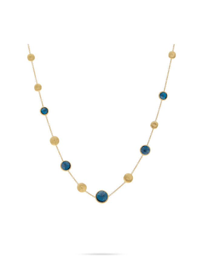 COLLIER MARCO BICEGO - JAIPUR - TOPAZE LONDON BLEUE