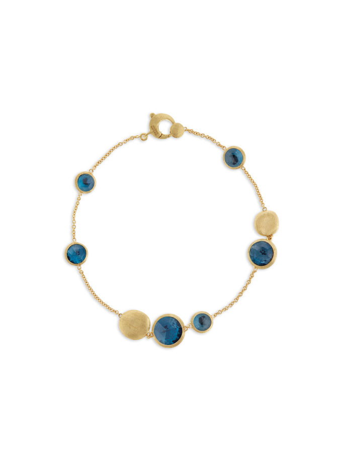 BRACELET MARCO BICEGO - JAIPUR - TOPAZE LONDON BLEUE