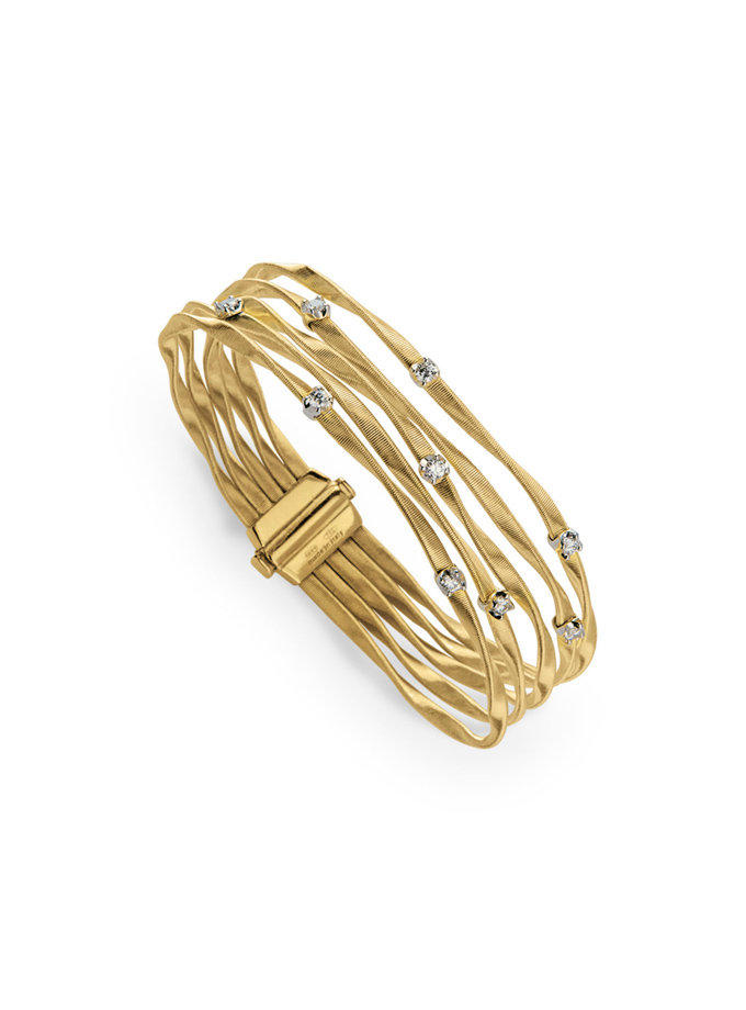 Marco Bicego Gold Lunaria Cuff Bracelet – Greenleaf & Crosby