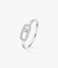 Anillo Messika Move Uno Oro Blanco