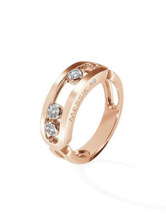 MESSIKA RING - MOVE CLASSIQUE - ROSE GOLD-001