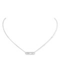 COLLIER MESSIKA - BABY MOVE PAVÉ - OR BLANC