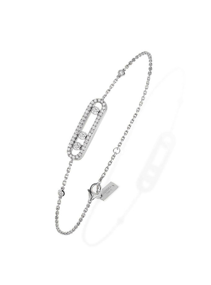 MESSIKA BRACELET - BABY MOVE PAVÉ - WHITE GOLD-001