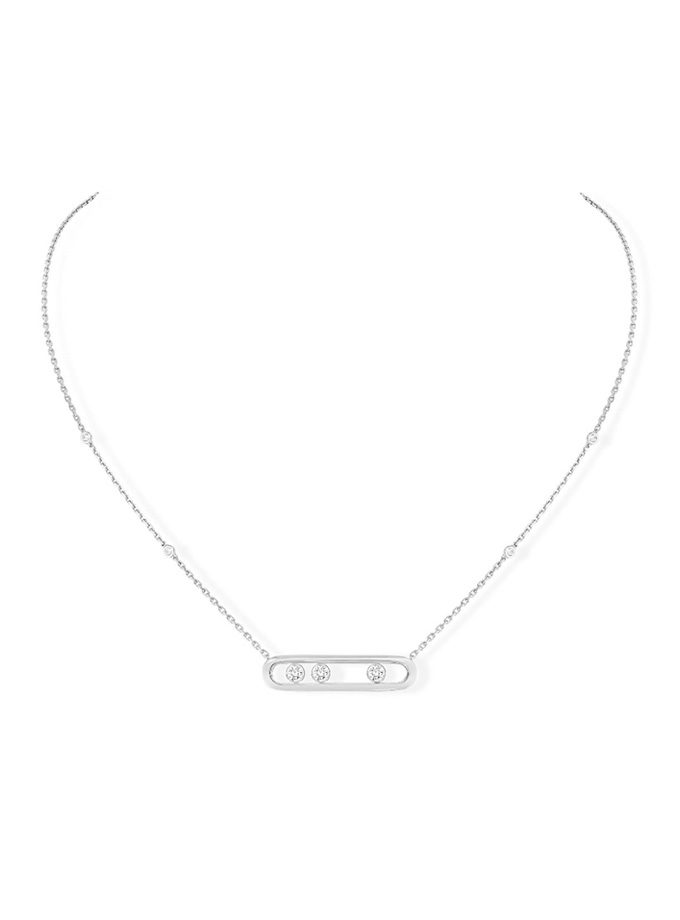 COLLIER MESSIKA - MOVE - OR BLANC