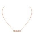 MESSIKA NECKLACE - MOVE PAVÉ - ROSE GOLD-001