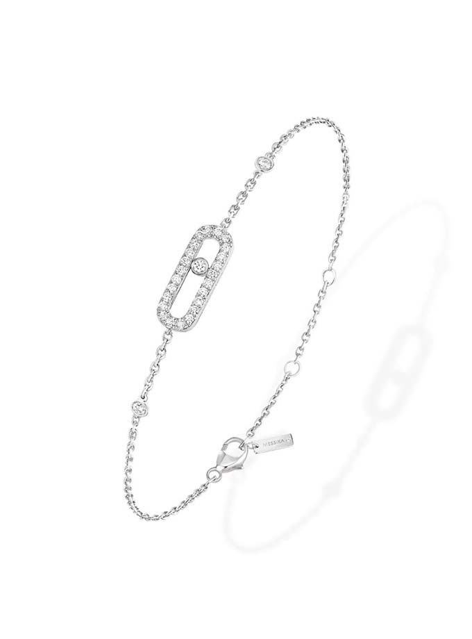 MESSIKA BRACELET - MOVE ONE - WHITE GOLD-001